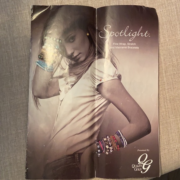 Crystal & Hematite Cross Design Macrame Bracelet - Picture 9 of 9